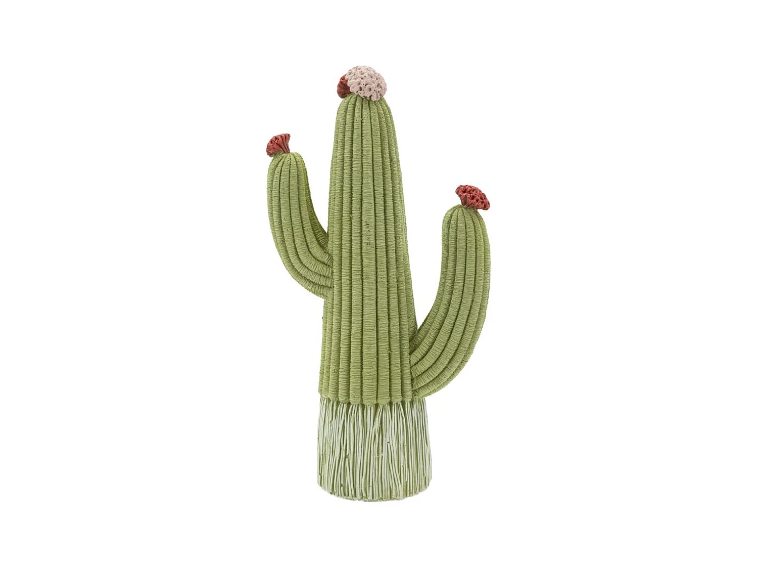 Sculpture Cactus 1, Multicouleur, 13x7x25 cm, Seven Design