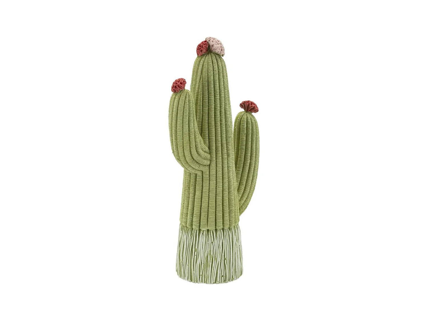 Sculpture Cactus 1, Multicouleur, 13x7x25 cm, Seven Design
