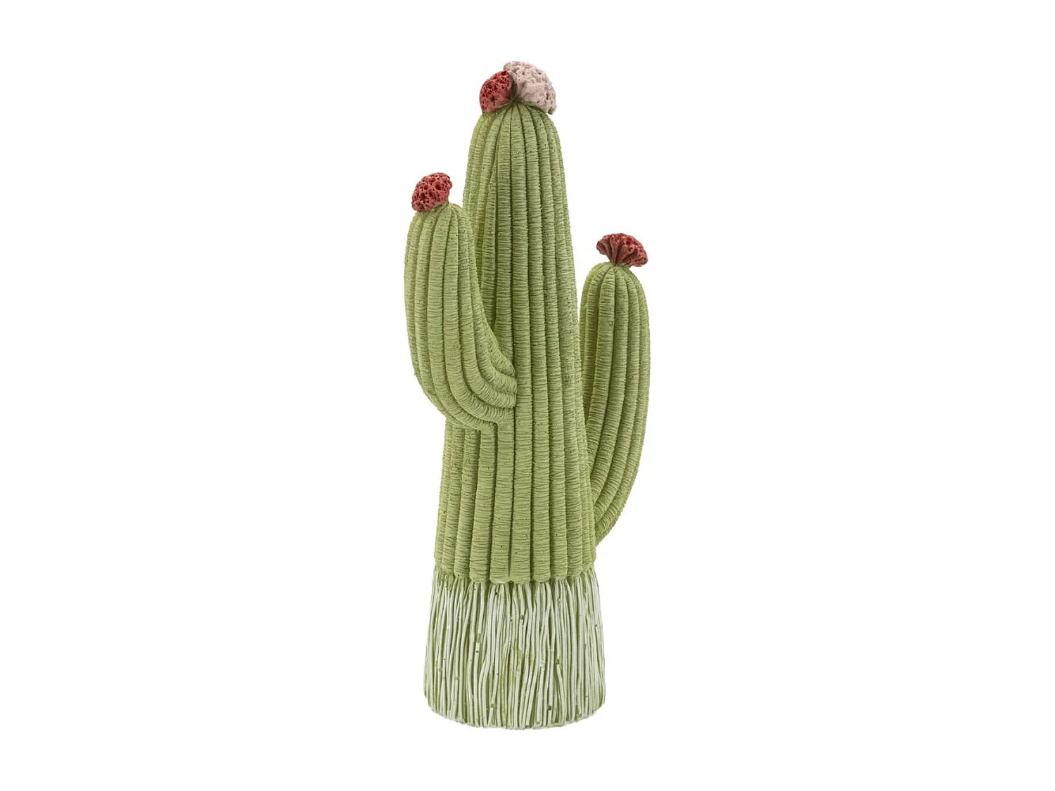 Sculpture Cactus 1, Multicouleur, 13x7x25 cm, Seven Design