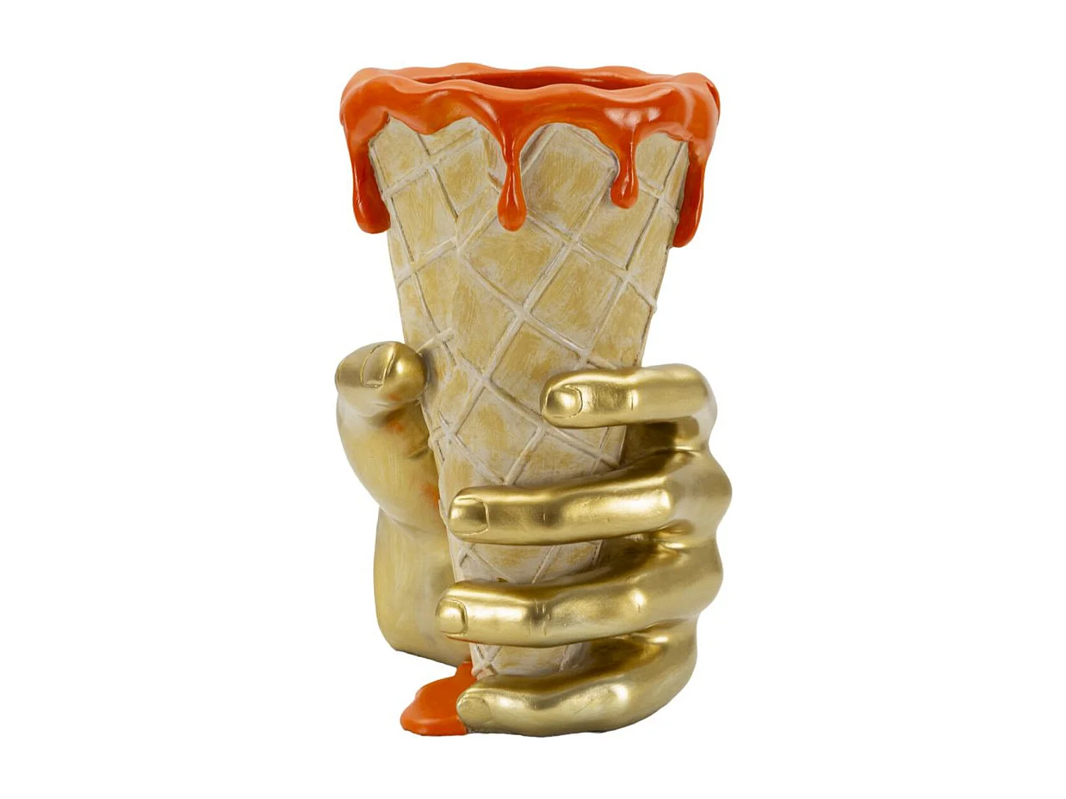 Rzeźba Gelato, Wielokolorowy, 18x16x26 cm, Seven Design