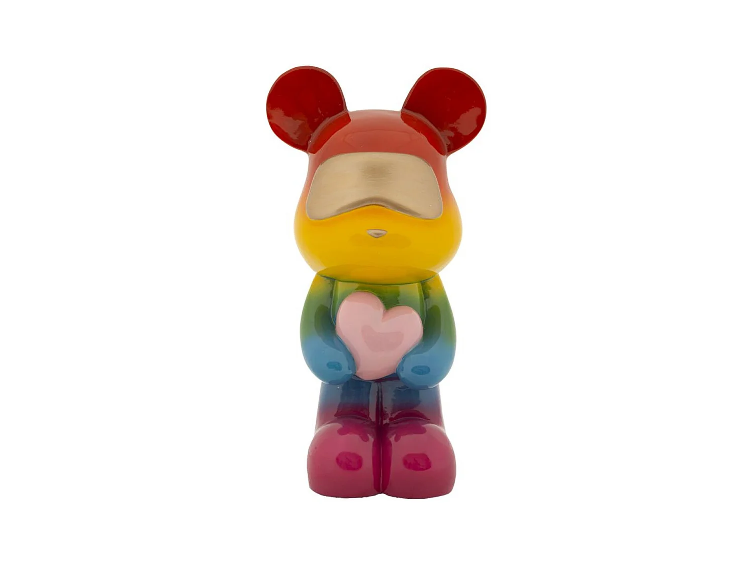 Sculpture Souris, Multicouleur, 22,5x17,5x42,5 cm, Epikasa