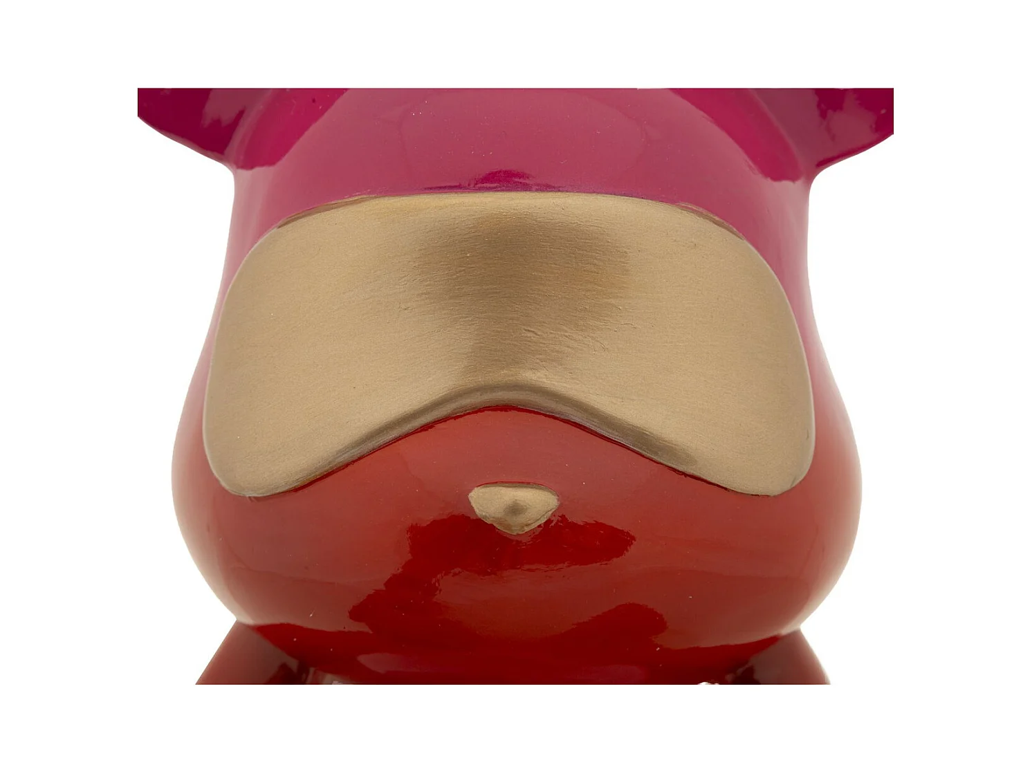 Sculpture Ours en peluche, Multicouleur, 21,5x20,5x32 cm, Seven Design