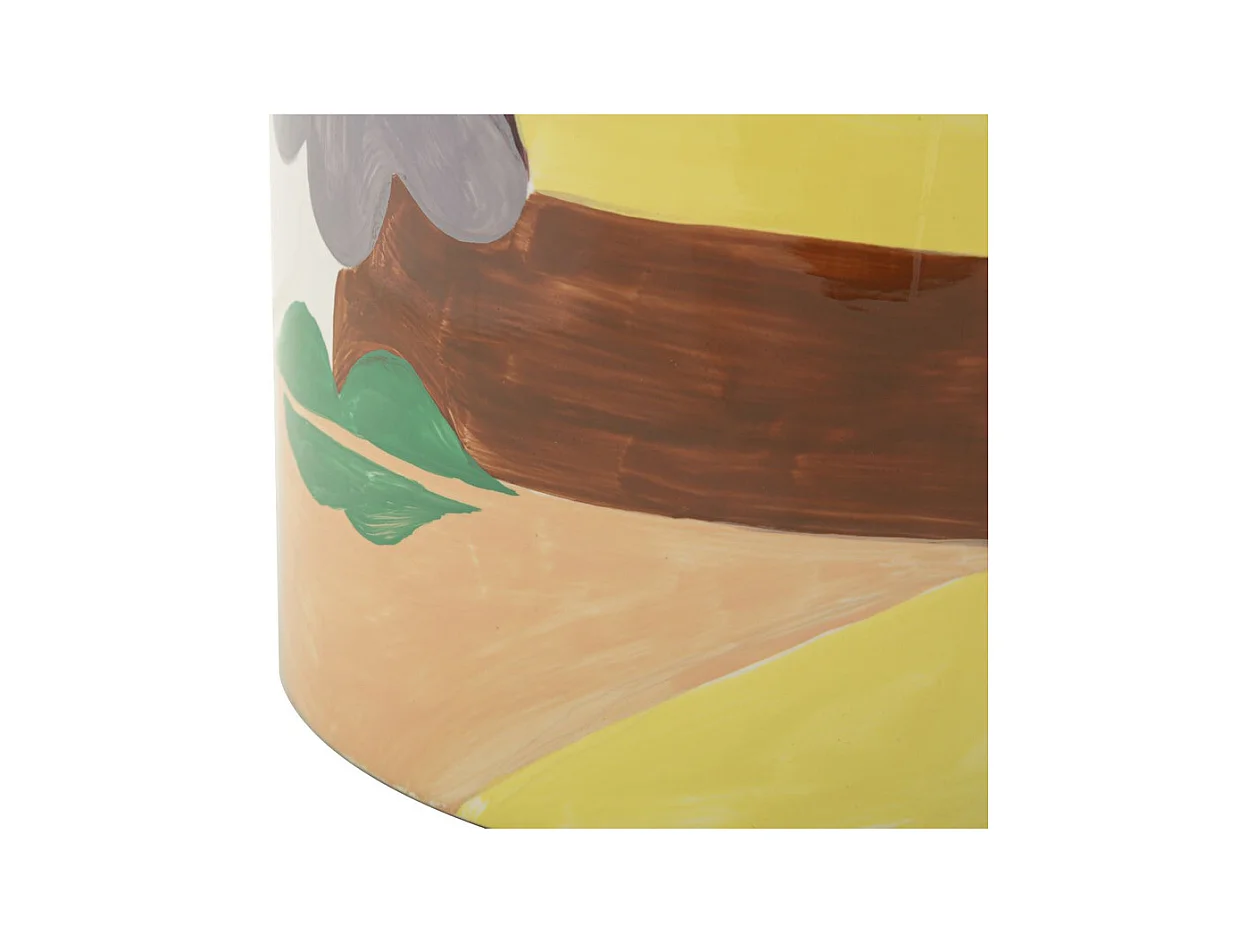 Vase Décoratif MF838, Multicouleur, 19x19x28 cm, Seven Design