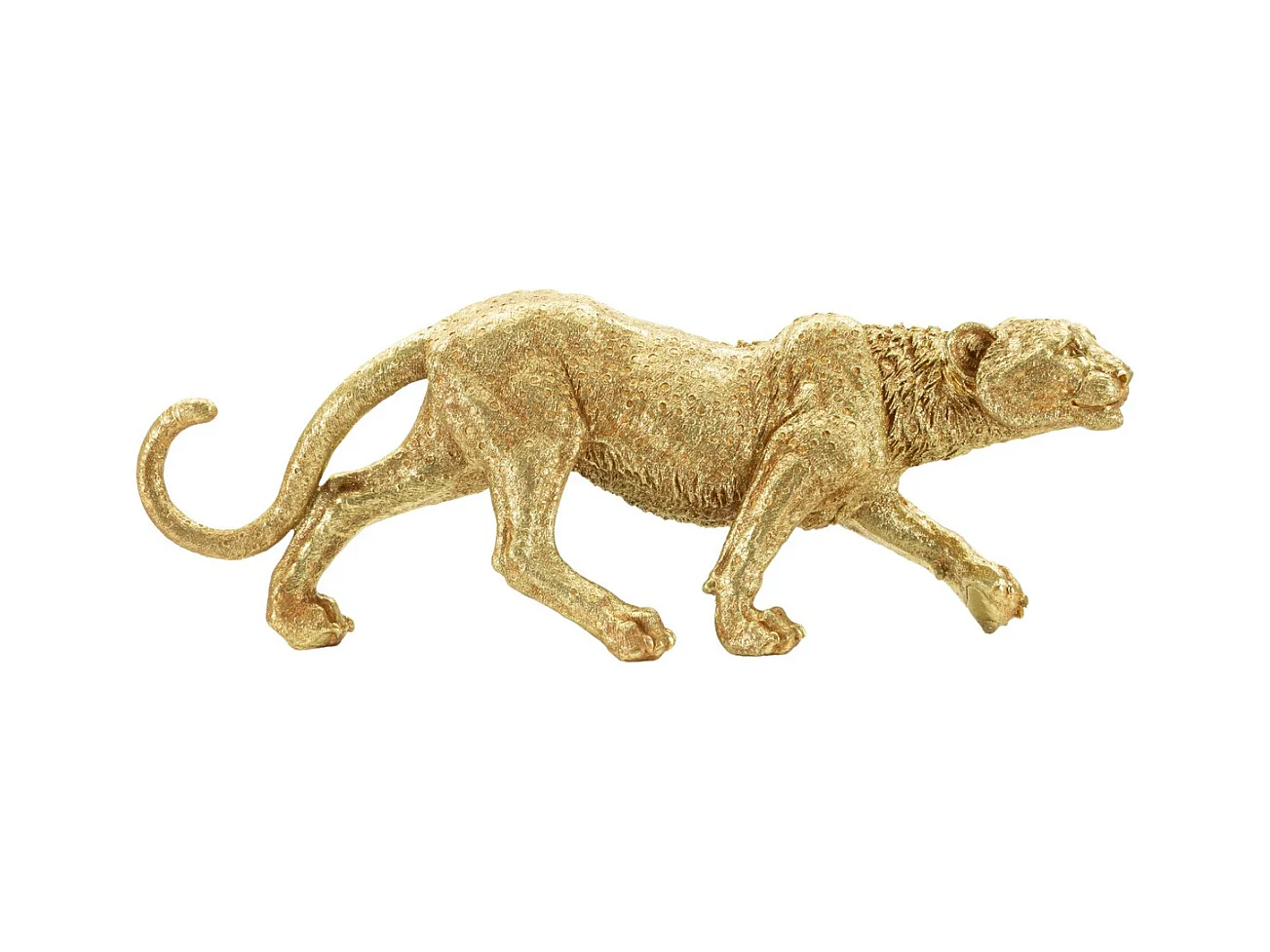 Sculpture Panthère, Or, 89x21x33 cm, Seven Design