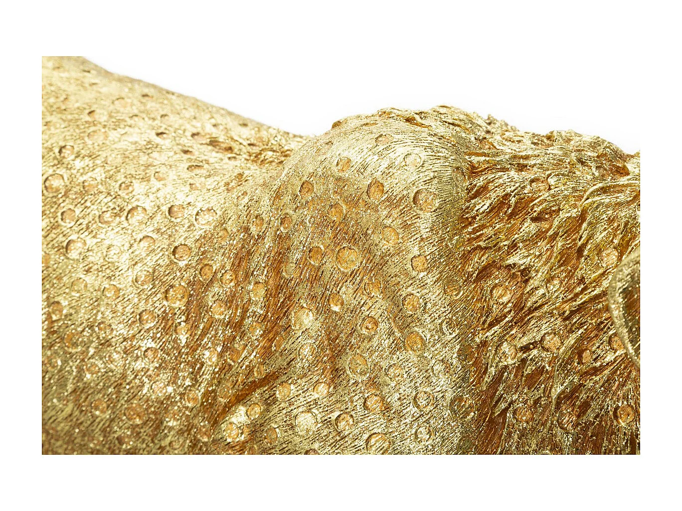 Beeldhouwwerk Panter, Goud, 89x21x33 cm, Seven Design