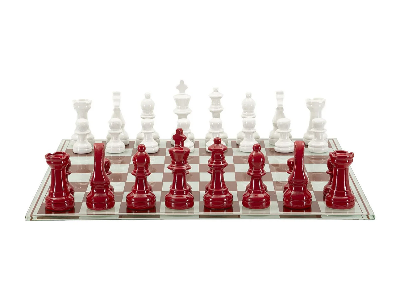 Rzeźba Szachownica 1, Wielokolorowy, 61x61x14 cm, Seven Design