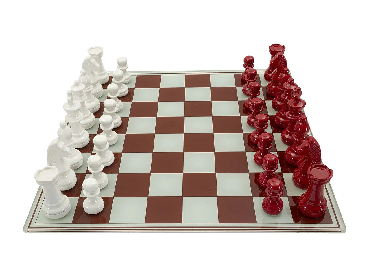 Rzeźba Szachownica 1, Wielokolorowy, 61x61x14 cm, Seven Design