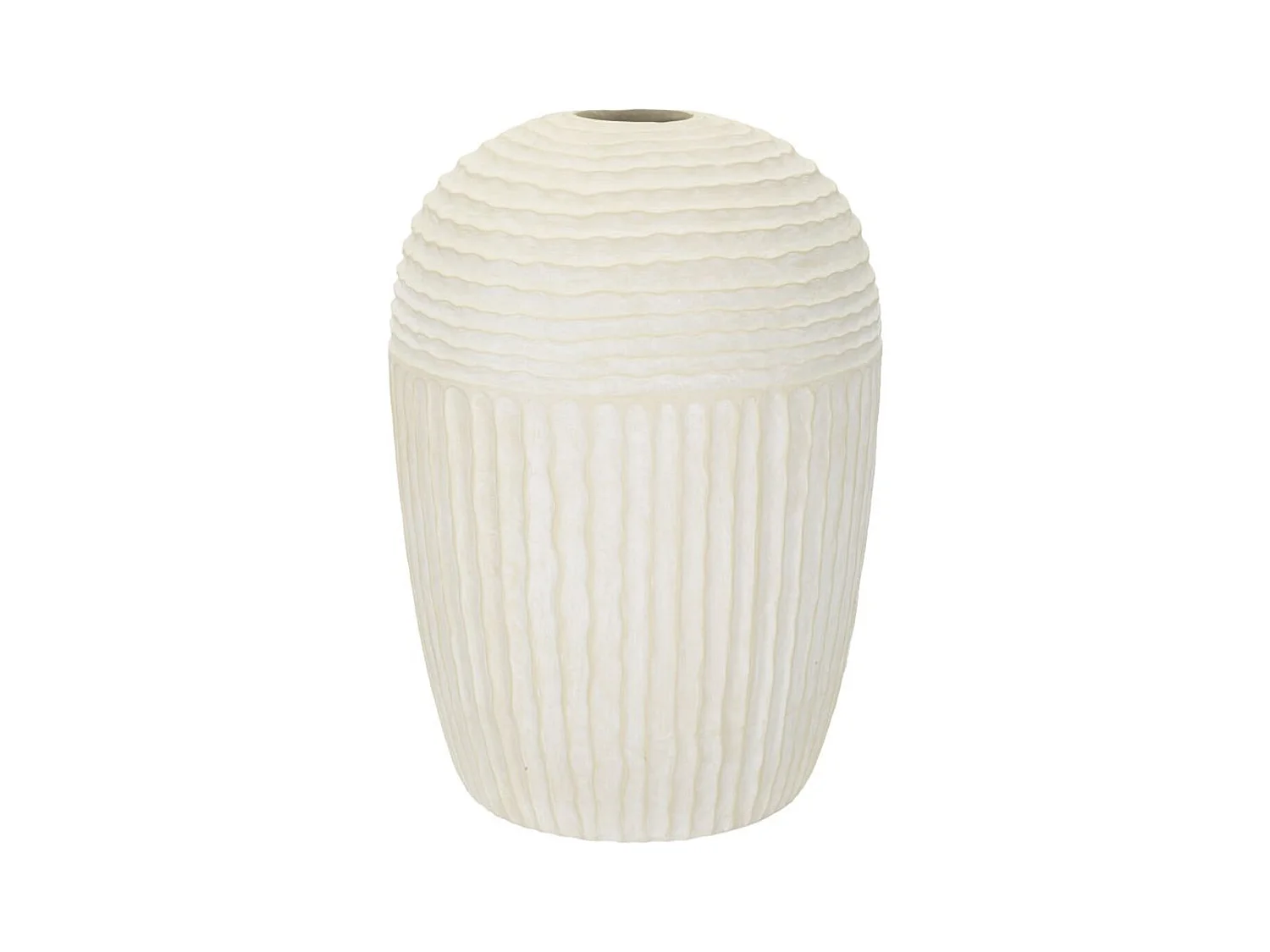 Vase Décoratif MF811, Beige, 39x39x56 cm, Seven Design
