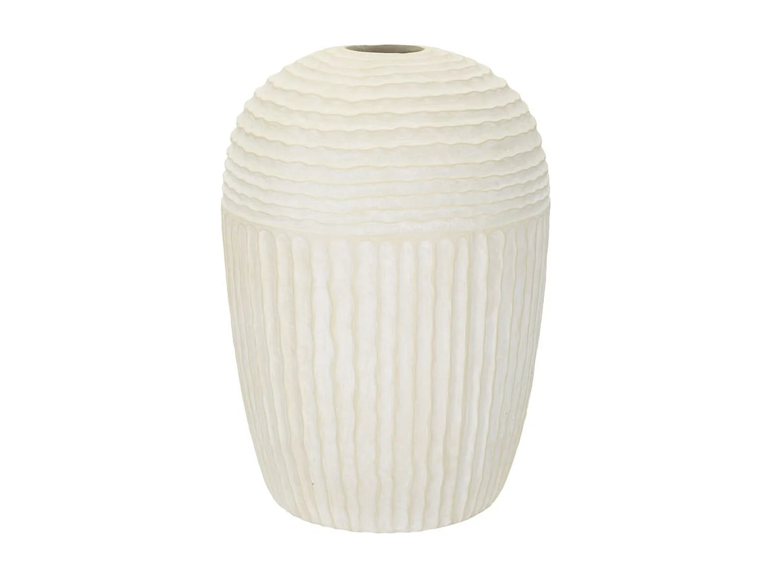 Wazon Dekoracyjny MF811, Beżowy, 39x39x56 cm, Seven Design