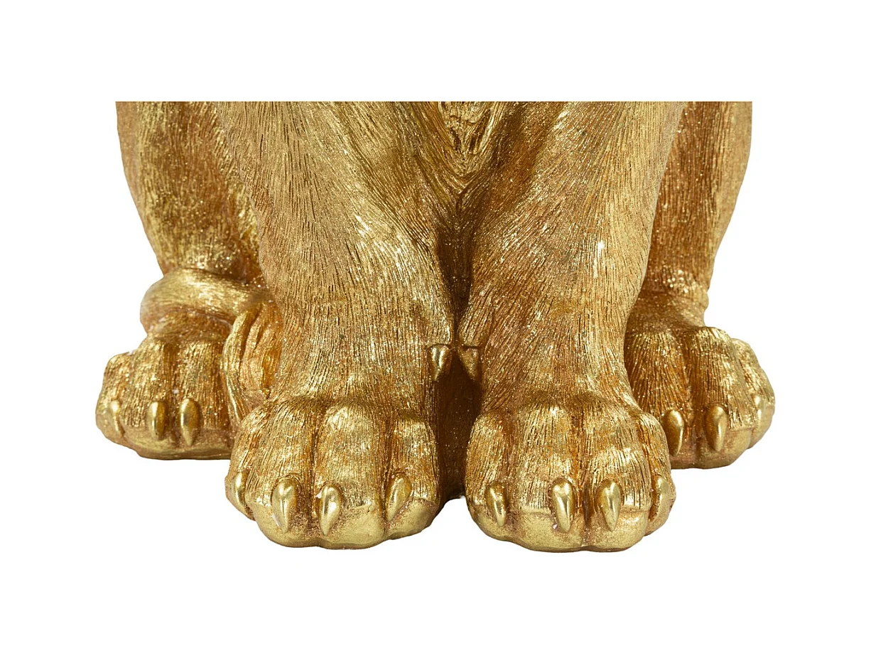 Beeldhouwwerk Leeuw 1, Goud, 30x42x74 cm, Epikasa