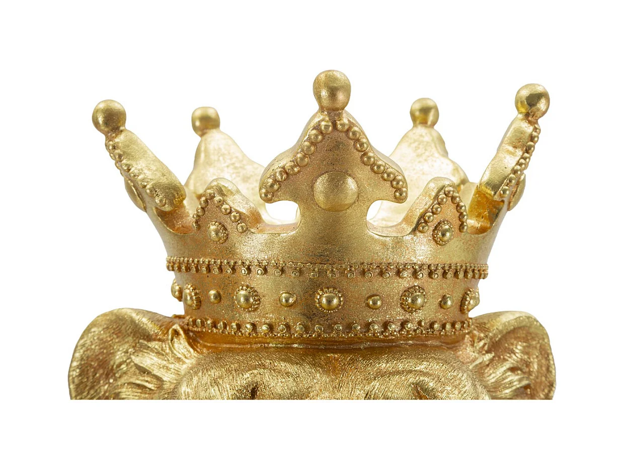 Beeldhouwwerk Leeuw 1, Goud, 30x42x74 cm, Epikasa