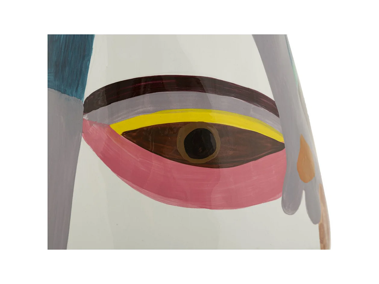 Vase Décoratif MF844, Multicouleur, 19x19x24,5 cm, Seven Design