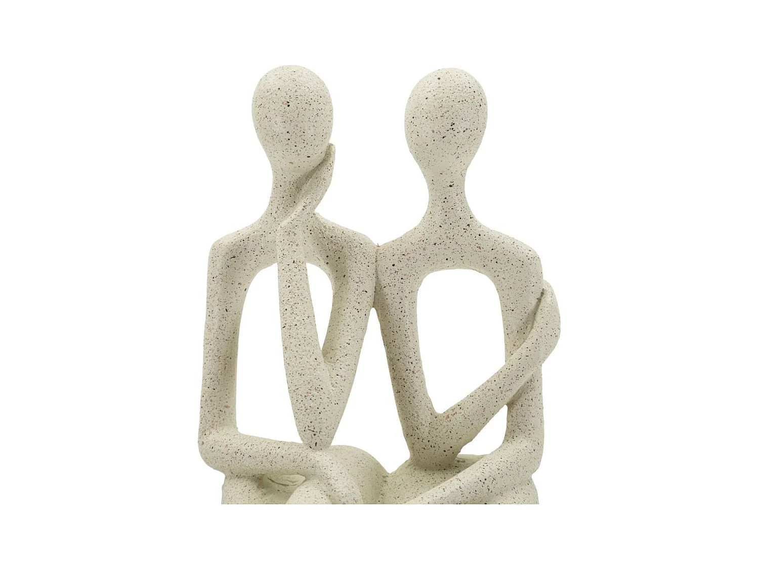 Scultura Persone 1, Beige, 11,5x9x25 cm, Epikasa