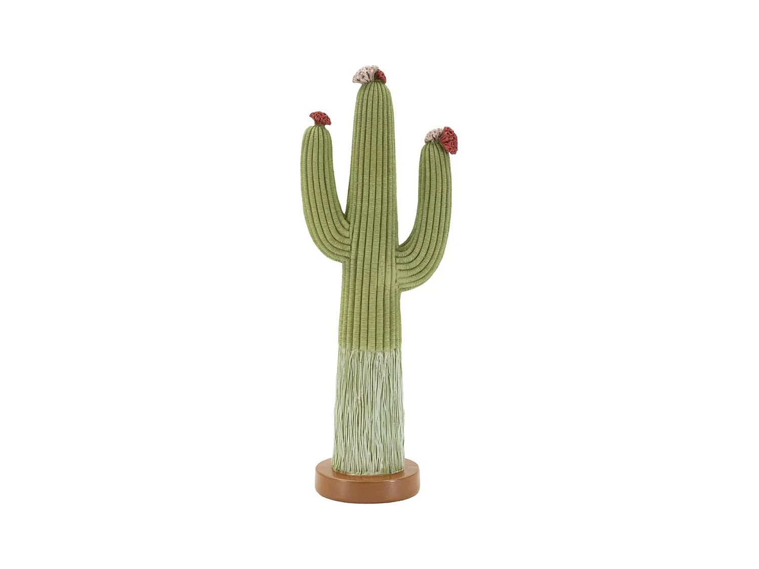Sculpture Cactus, Multicouleur, 16,5x11x45 cm, Seven Design