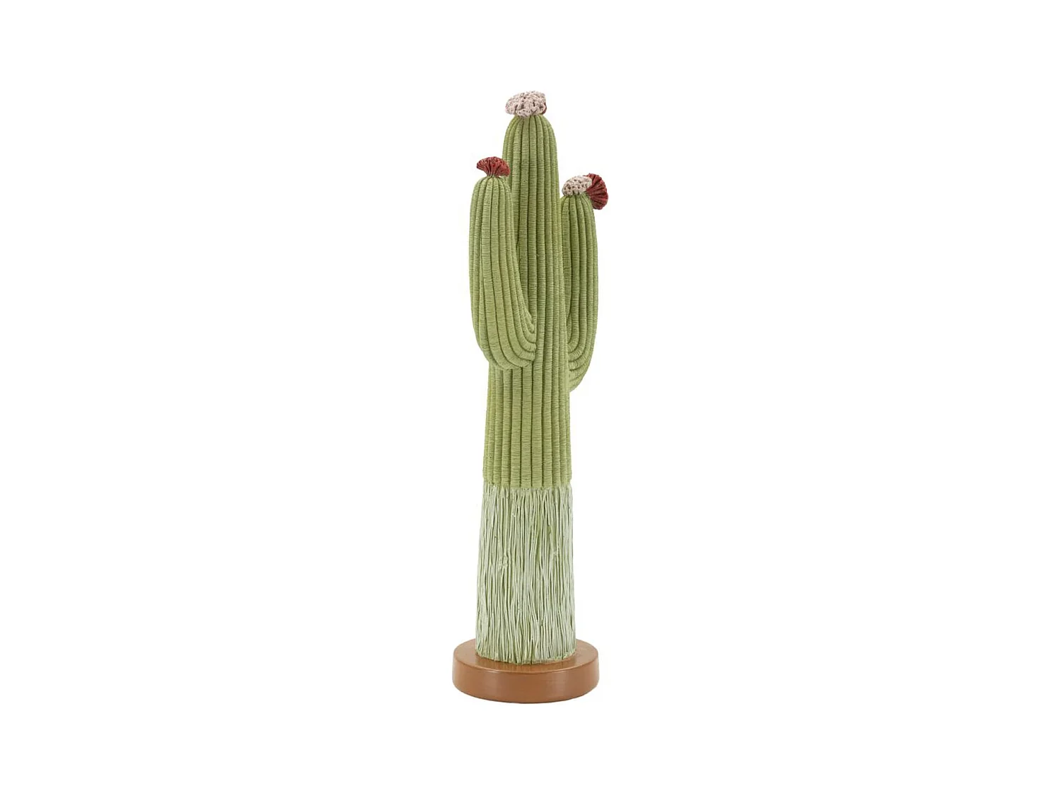 Sculpture Cactus, Multicouleur, 16,5x11x45 cm, Seven Design