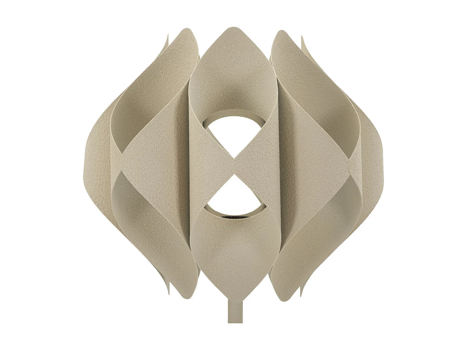 Lampada da Terra MF764, Beige, 39,5x39,5x155 cm, Epikasa