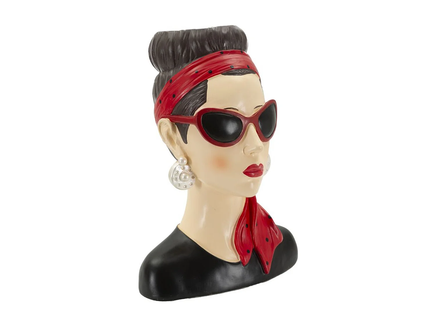 Rzeźba Kobieta 4, Wielokolorowy, 21x16x27 cm, Seven Design