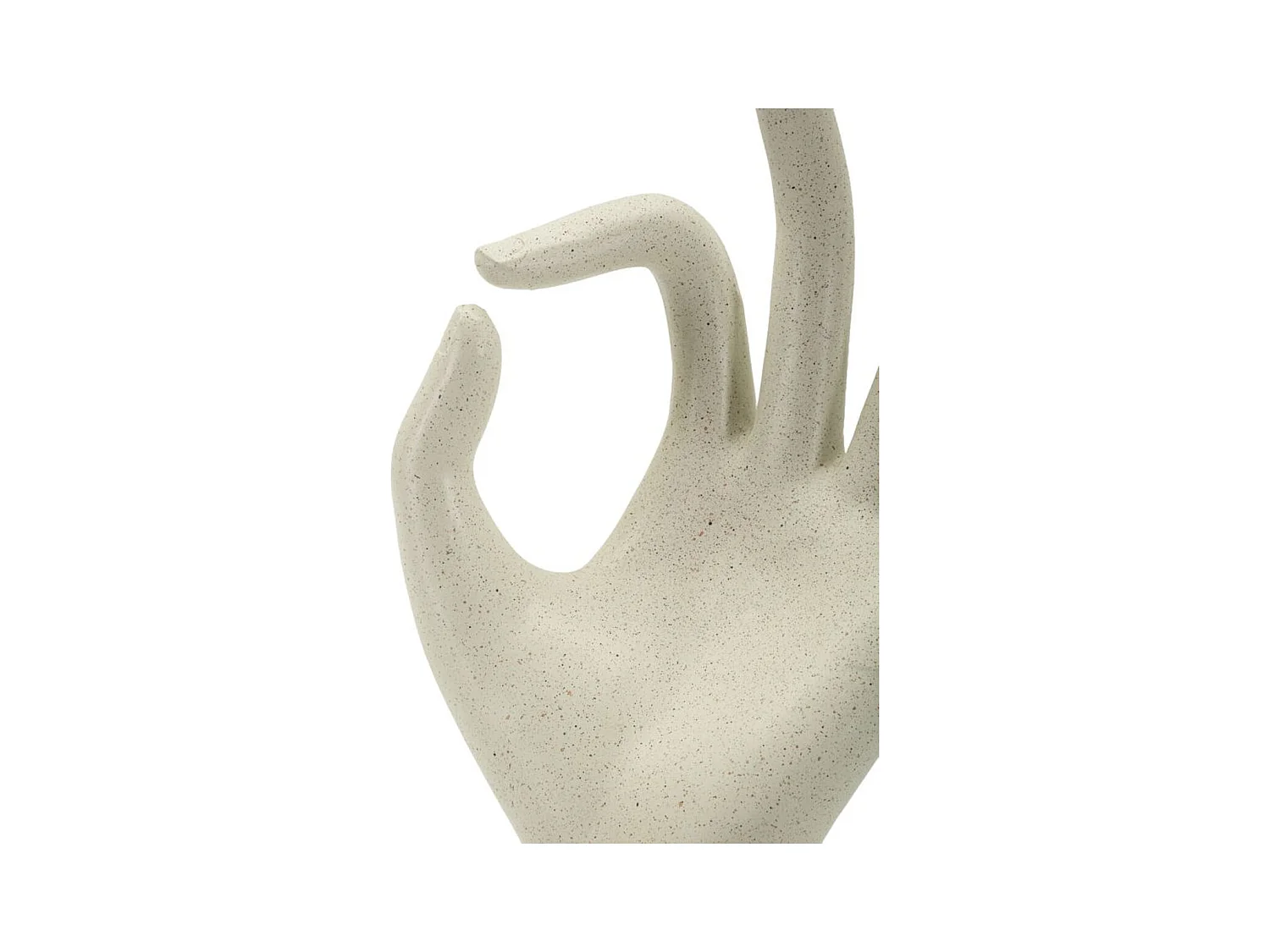 Scultura Mano 1, Beige, 14x10x24 cm, Epikasa