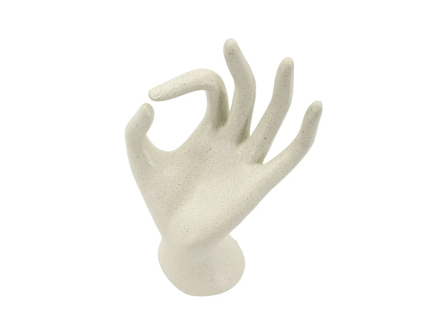 Scultura Mano 1, Beige, 14x10x24 cm, Epikasa