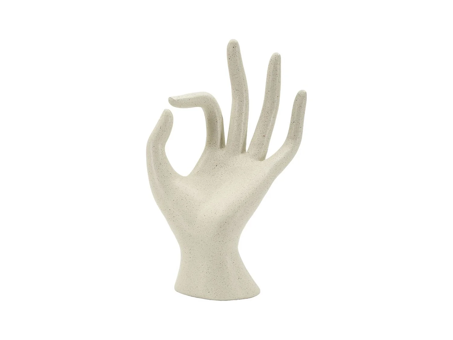 Sculpture Main 1, Beige, 14x10x24 cm, Epikasa