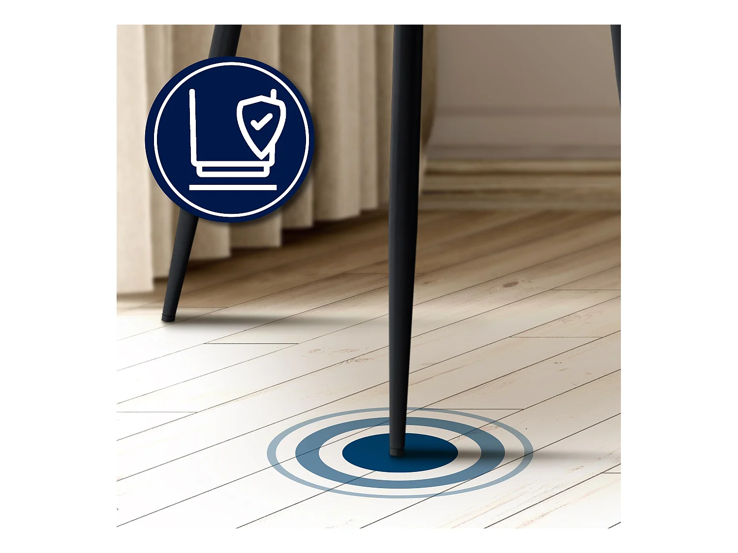 chaises avec accoudoirs - Velours - Marron - Cassis