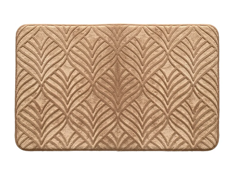 Tapis de bain texturé mémoire de forme 50x80cm