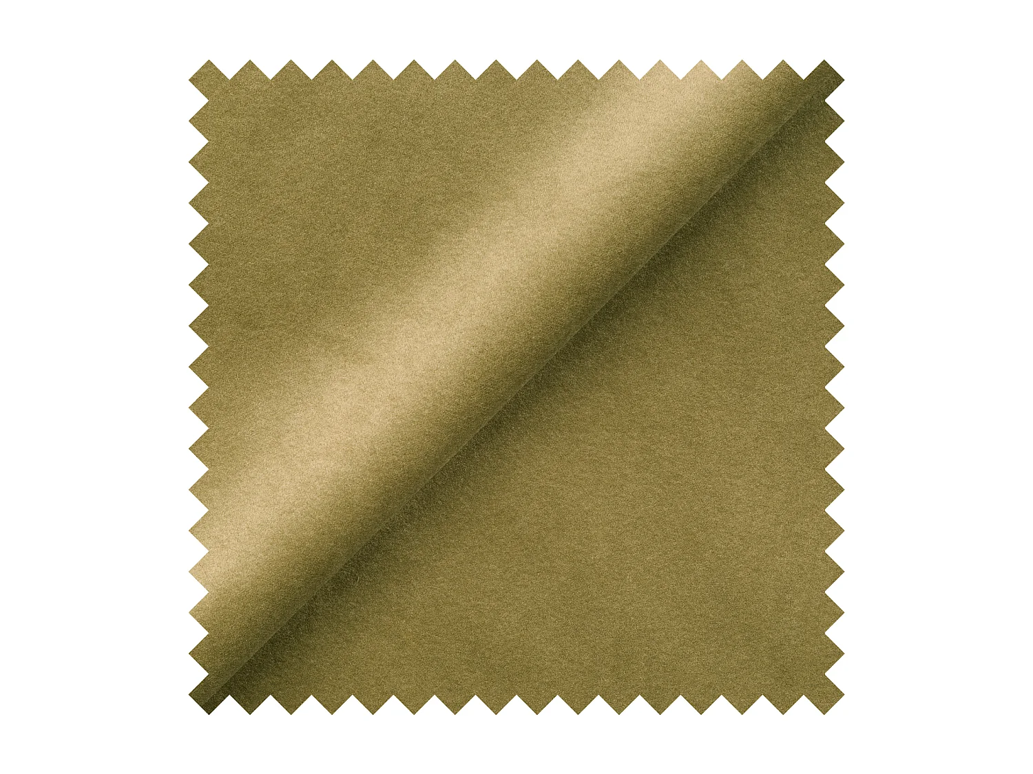 Wohnlandschaft - Schlaffunktion und Veloursbezug - rechts - olivgrün - JAMAAL