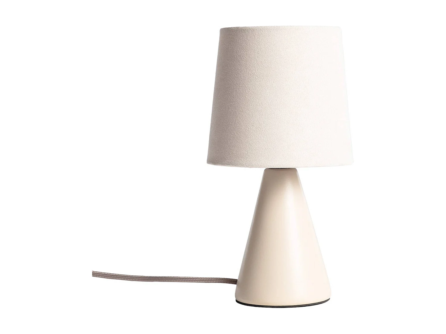 Lampada in ceramica, 13cm, beige
