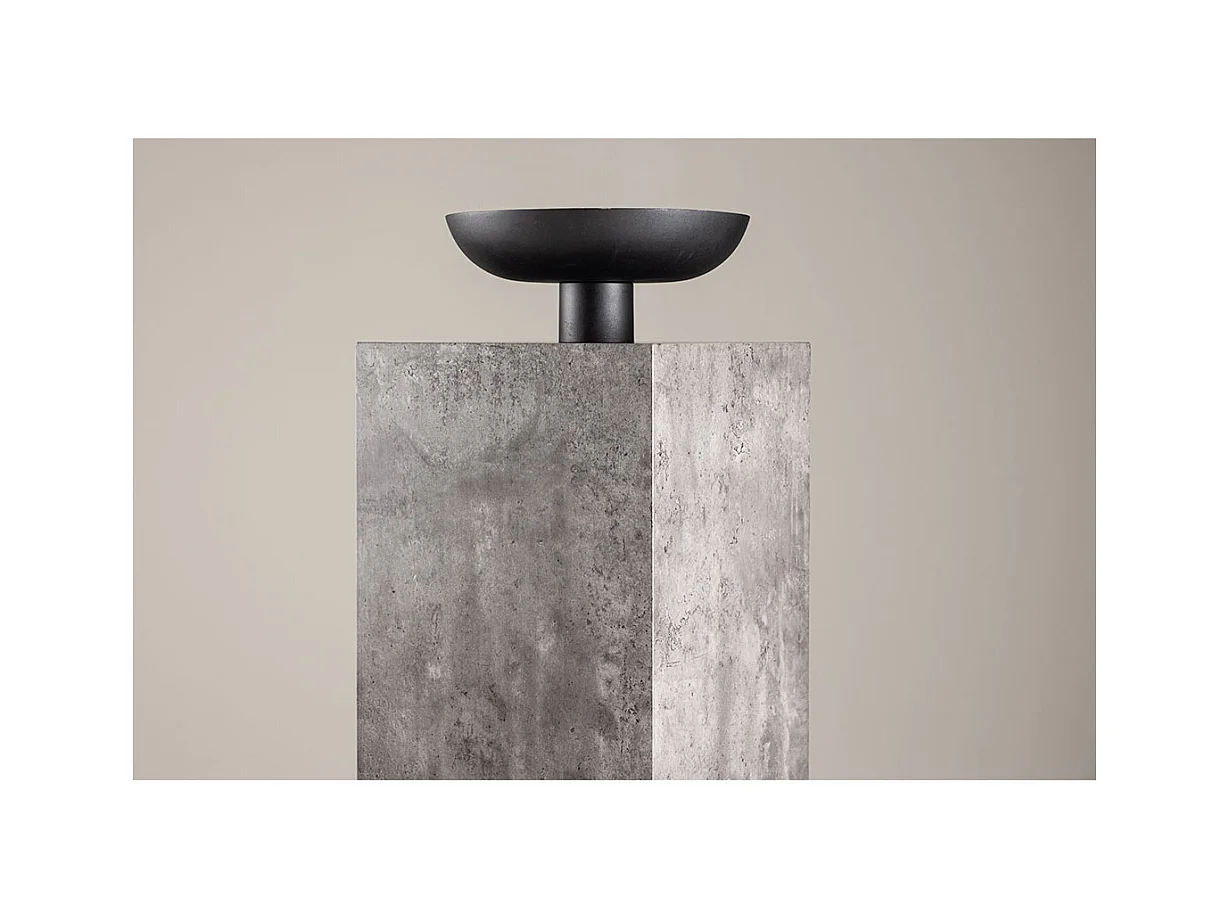 RamsvikH Ecktisch Sockel grau.