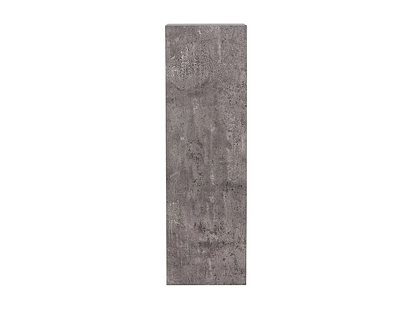 RamsvikH table d'angle piédestal gris.