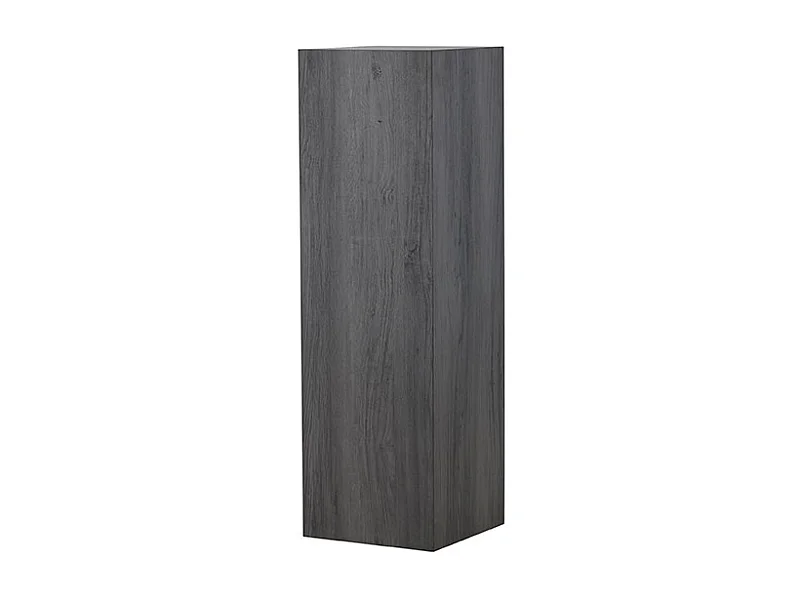 RamsvikH table d'angle piédestal noir.