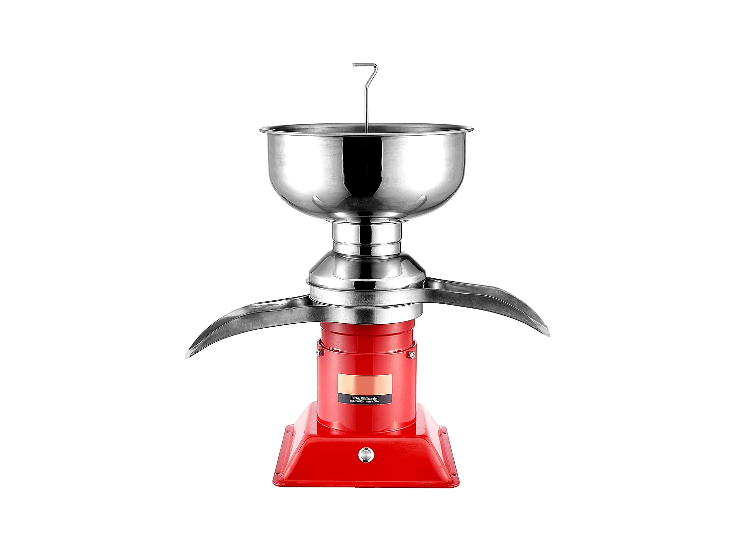 Séparateur de Crème Électrique SucceBuy 30 W, Sortie 100 L/H, 100-240 V, en Acier Inoxydable