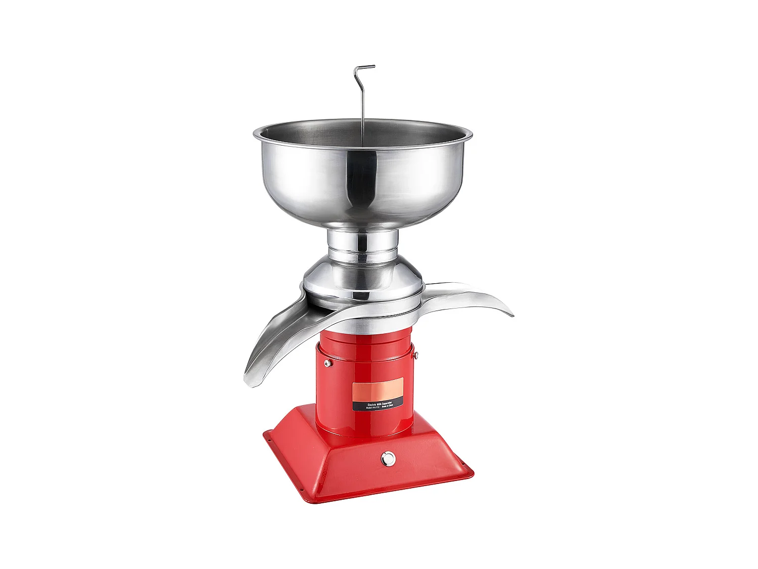 Séparateur de Crème Électrique SucceBuy 30 W, Sortie 100 L/H, 100-240 V, en Acier Inoxydable