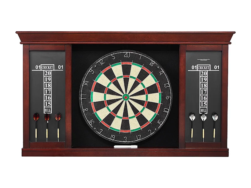 Kit Cible de Fléchettes et Armoire SucceBuy, Tous les Accessoires Inclus