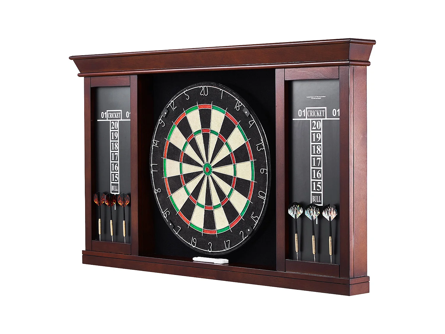 Kit Cible de Fléchettes et Armoire SucceBuy, Tous les Accessoires Inclus