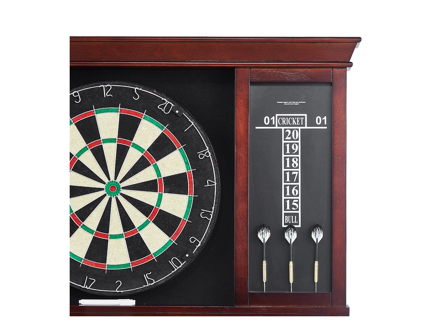 Kit Cible de Fléchettes et Armoire SucceBuy, Tous les Accessoires Inclus