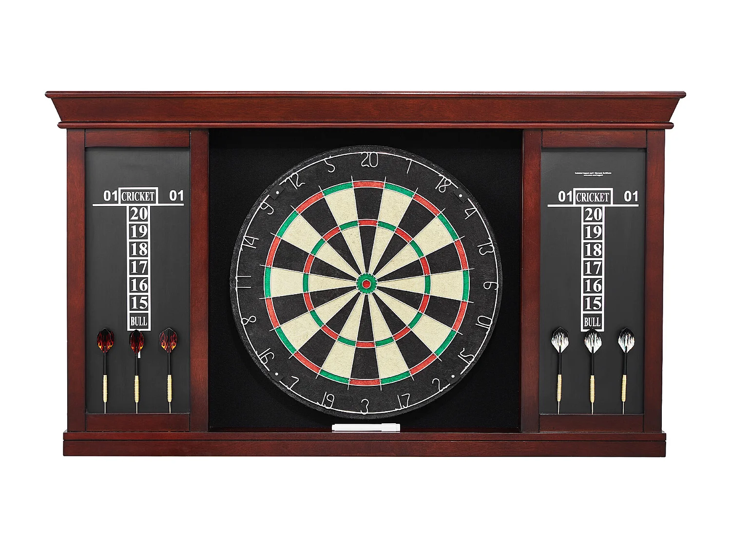 Kit Cible de Fléchettes et Armoire SucceBuy, Tous les Accessoires Inclus