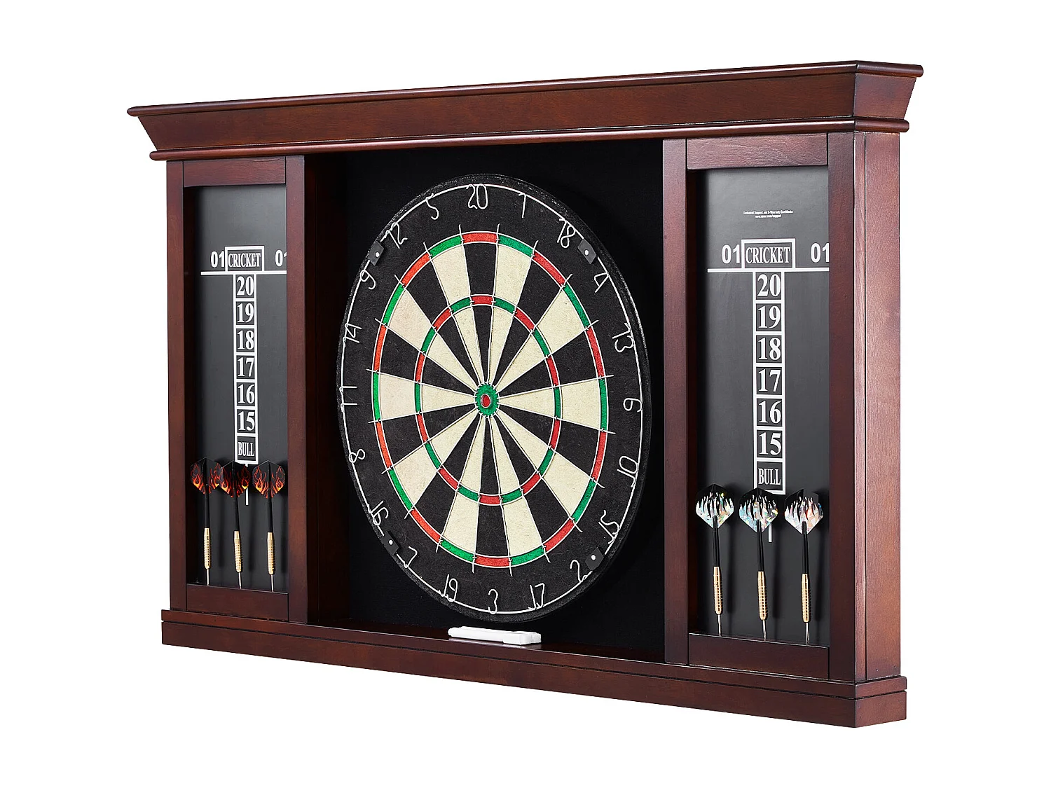 Kit Cible de Fléchettes et Armoire SucceBuy, Tous les Accessoires Inclus