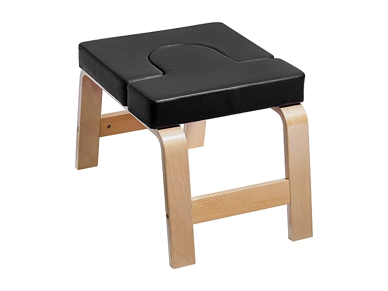 Banco de Yoga SucceBuy, Capacidade de Carga 136 kg, para Peral, Treino de Fitness, Preto