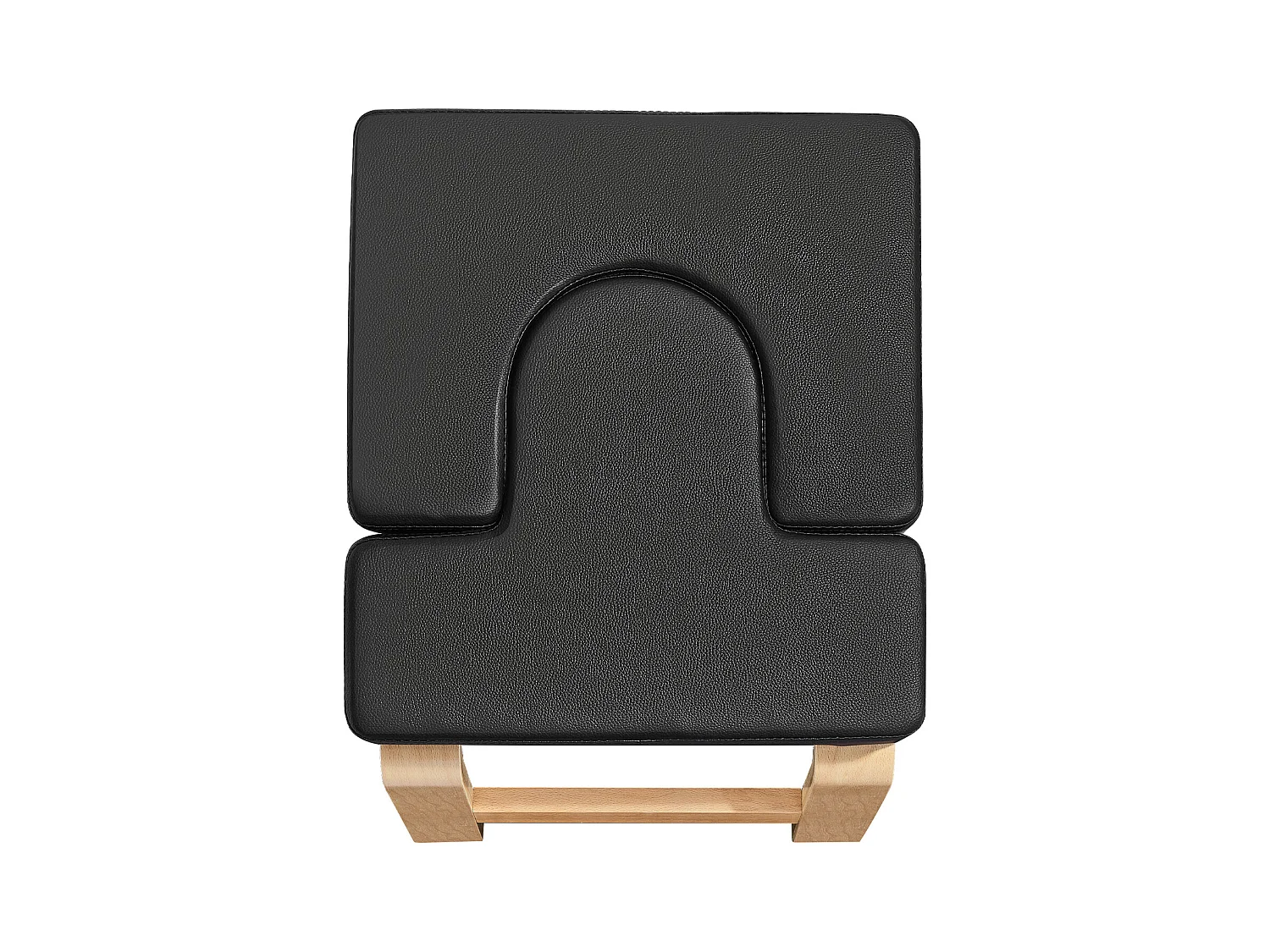 Banc de Yoga SucceBuy, Capacité de Charge 136 kg, pour Poirier, Entraînement de Fitness, Noir