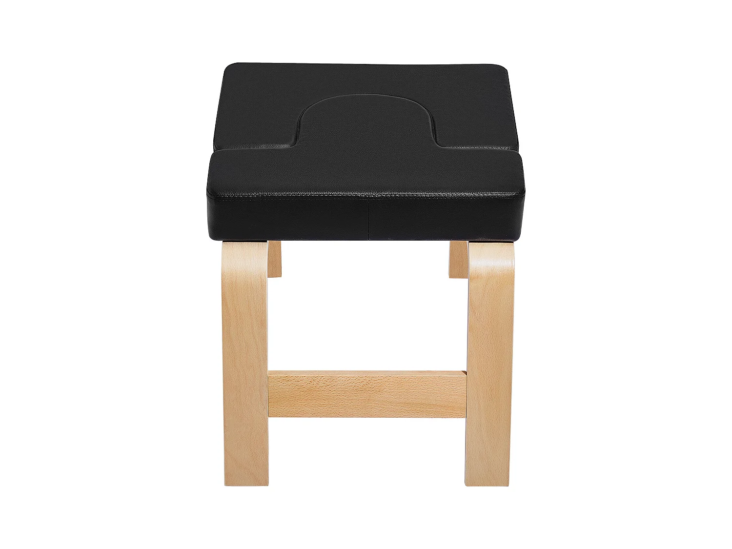 Banc de Yoga SucceBuy, Capacité de Charge 136 kg, pour Poirier, Entraînement de Fitness, Noir