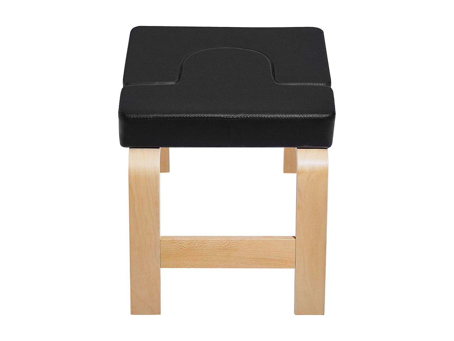 Banc de Yoga SucceBuy, Capacité de Charge 136 kg, pour Poirier, Entraînement de Fitness, Noir