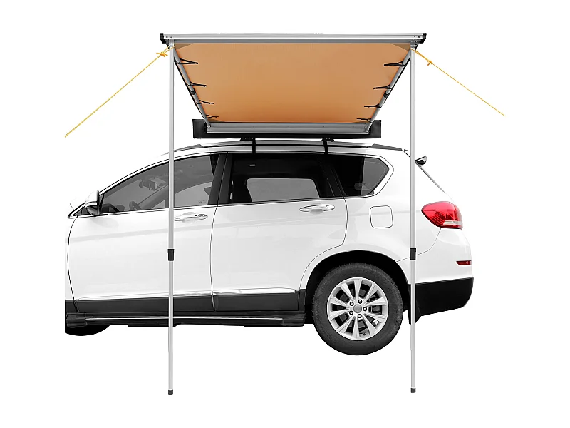 Auvent de Véhicule, Carport SucceBuy, Couverture D'ombre 140 x 201 cm, PU3000mm UV50+