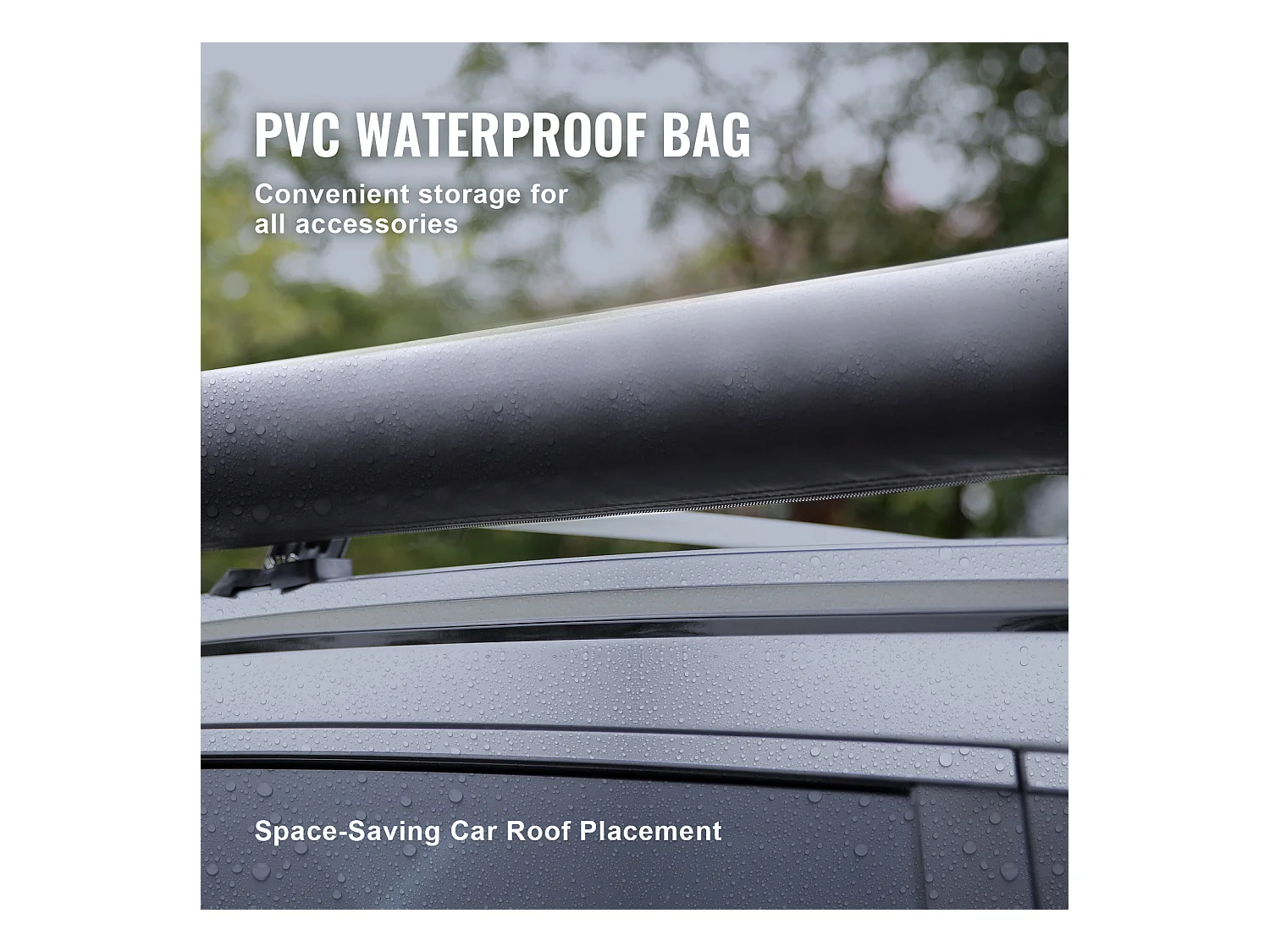 Auvent de Véhicule, Carport SucceBuy, Couverture D'ombre 140 x 201 cm, PU3000mm UV50+