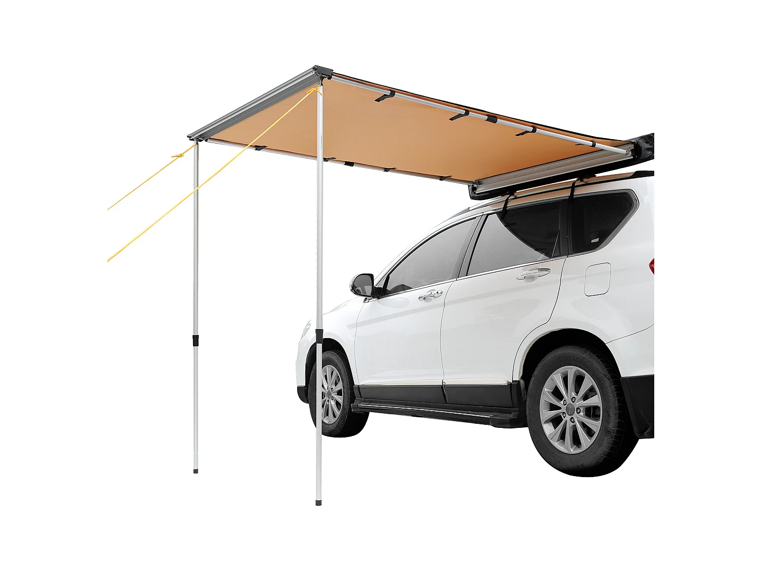 Auvent de Véhicule, Carport SucceBuy, Couverture D'ombre 140 x 201 cm, PU3000mm UV50+