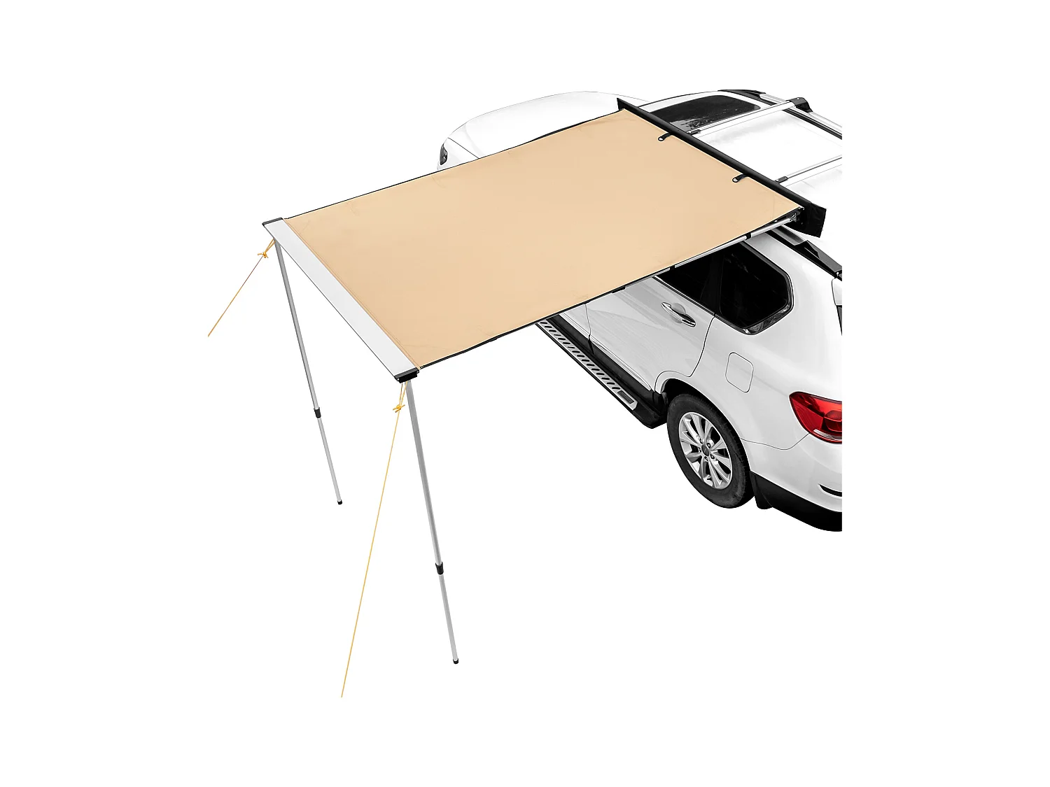 Auvent de Véhicule, Carport SucceBuy, Couverture D'ombre 140 x 201 cm, PU3000mm UV50+