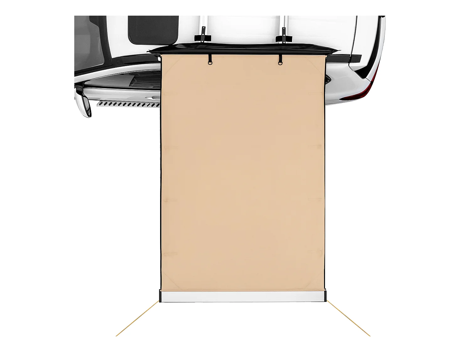 Auvent de Véhicule, Carport SucceBuy, Couverture D'ombre 140 x 201 cm, PU3000mm UV50+