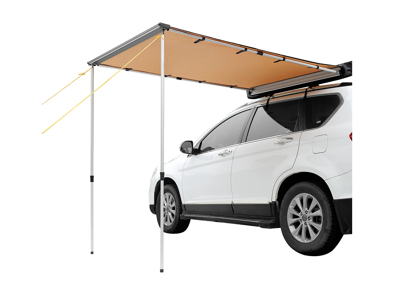 Auvent de Véhicule, Carport SucceBuy, Couverture D'ombre 140 x 201 cm, PU3000mm UV50+