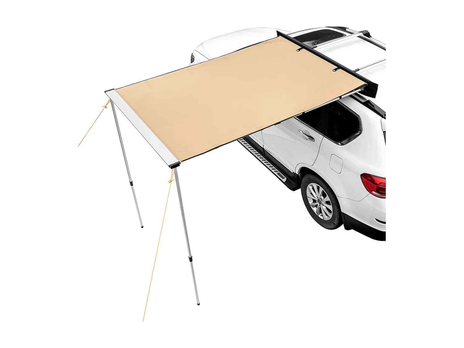 Auvent de Véhicule, Carport SucceBuy, Couverture D'ombre 140 x 201 cm, PU3000mm UV50+