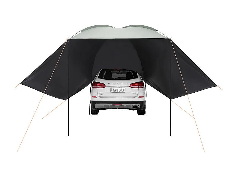 Auvent de Véhicule, Carport SucceBuy, Couverture D'ombre 305 x 213 cm, PU2000mm UV50+
